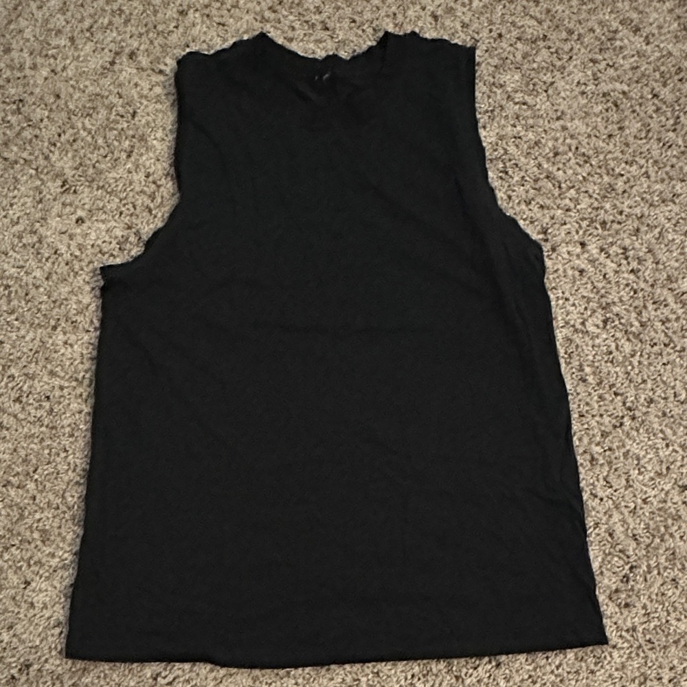 lululemon athletica Black Muscle Tee